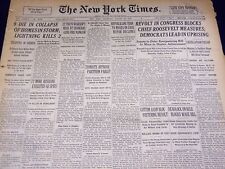 1937 AUGUST 12 NEW YORK TIMES - ZIONISTS APPROVE PARTITION - NT 3092 picture