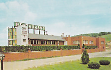 Postcard MA Bedford Massachusetts Ed's Steak House c.1950s E41 picture