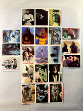 Vintage 1977-1980 STAR WARS Burger King trading Cards Set of 7 Sheets Uncut picture
