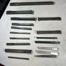 Big Lot Of L Chisels, Snap On, Mac, Matco, Craftsman & More Various Sizes picture