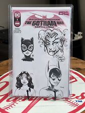 Batman Catwoman The Gotham War Battle Lines #1 4 Sketches From Different Artists picture