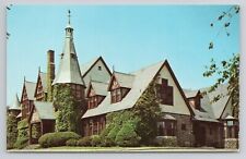 Postcard Barrington Town Hall Barrington Rhode Island picture