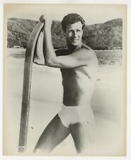 Hugh O'Brian 1970 Gorgeous Surfer Beefcake Male Physique Hunk Stud Gay 10038 picture