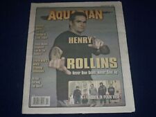 2005 MARCH 16-23 AQUARIAN WEEKLY NEWSPAPER - HENRY ROLLINS COVER - J 1134 picture