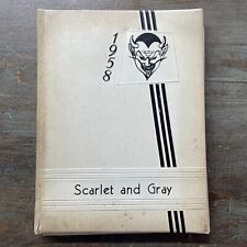 1958 West Lafayette Indiana High School Yearbook Scarlet And Gray picture