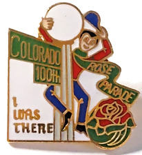 Rose Parade 1989 I WAS THERE 100th Tournament of Roses Lapel Pin picture