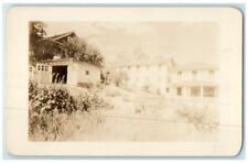 c1920's Home Residence Garage View Yocom Boulder Colorado CO RPPC Photo Postcard picture