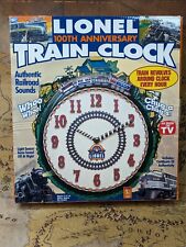 Lionel 100th Anniversary Train Clock (7183)  Clock Works Train Does Not READ picture