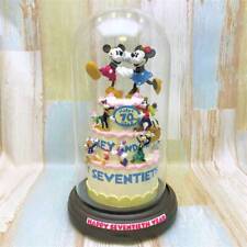 Limited Rare Mickey Mouse Minnie Mouse Donald Goofy Pluto 70th Anniv Glass Dome picture