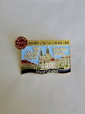 Grand Circle Cruise Line Old World Prague & The Blue Danube Souvenir Lapel Pin  picture