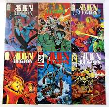 Alien Legion Lot of 6 #1,3,4,8,8,16 Marvel (1986) 1st Series Comic Books picture