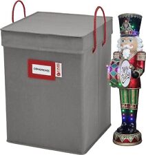 Christmas Nutcracker & Figurine Collectible Storage Box-Nutcrackers not included picture