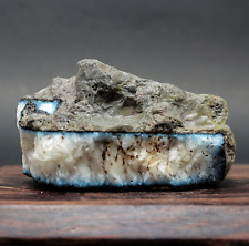 400G New Discovery Sumatra Extreme Rare Dumortierite Rough Blue Mineral Specimen picture