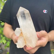 560g Large Natural Clear White Quartz Crystal Cluster Rough Healing Specimen picture