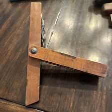 Early Antique Wooden Bevel Square Very Nice From Estate picture