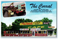 c1950's The Corral Located on West Edge of Kearney Nebraska NE Postcard picture