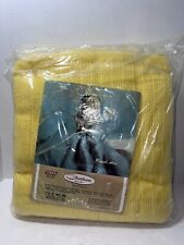 Vtg Waffle Blanket New Chatham Royal-Aire 72 x 90 Sunny Yellow 1970s New picture