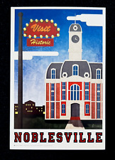 2012 Postcard Noblesville Indiana Artist Rendition Court House          A1 picture