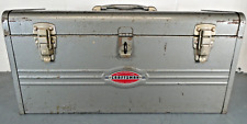 Vintage Craftsman 6512 Steel Tool Box w/ Tray and Smaller Wrench Holder picture