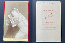 Nadar, Paris, actress Sarah Bernhardt in stage costume, circa 1880 came picture