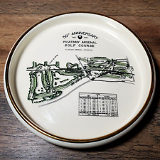 Picatinny Arsenal Golf Course Dover NJ 50th Anniversary 1975 Vintage Ashtray picture