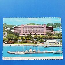 Bermudiana Hotel Pembroke Bermuda Chrome Divided Postcard picture