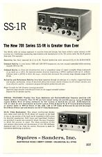 QST Ham Radio Mag. Ad Squires-Sanders New 701 Series SS-1R Receiver (2/66) picture