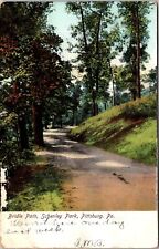 Pittsburg PA-Pennsylvania, Bridle Path, Schenley Park, Vintage Postcard picture