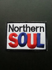 Northern Soul Keep The Faith Sew or Iron On Patch Clenched Fist Badge picture