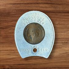 1940s Duquesne Brewing Pilsener Beer Encased Lucky Penny Pittsburgh PA picture
