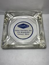 vintage antique Goodyear Tire Service Station Ashtray Sidney Ohio picture