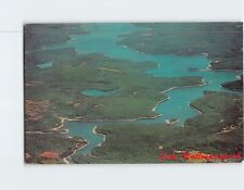 Postcard Aerial View of Lake Wallenpaupack Pocono Mountains Pennsylvania USA picture