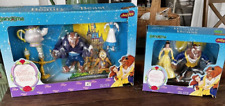 NIB Disney Bend-Ems Beauty and the Beast Figures JusToys 5 & 2 piece Gift Sets picture