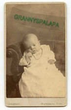 CDV Photo-Chas T DEMAREST-Young Baby-Waterbury Connecticut-Granniss Photographer picture