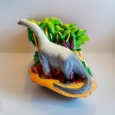 SOMA Plastic Brontosaurus Bank Toy With Plug Circa 1987 picture
