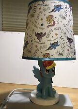 My Little Pony Lamp Rainbow Dash Light 2017 Hasbro Rare *Flaw Read picture