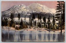 Postcard Mt. Shasta,  14,444 feet, Mount Shasta, California Posted 1909 picture