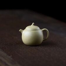 140cc Yixing Zisha Green Clay Original Benshan LvNi Handmade Qieduan Teapot picture