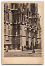 c1940's Stephen's Cathedral Confirmation Gate Vienna Austria Postcard picture