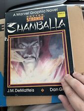 MARVEL GRAPHIC NOVEL DOCTOR STRANGE INTO SHAMBALLA / DEMATTEIS / NICE CONDITION picture