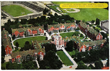 Postcard Purdue University Franklin Levering Cary Memorial Halls Men's Residence picture
