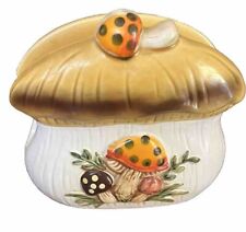 Vtg 1977 Sears Roebuck Merry Mushroom Collection Ceramic Napkin Holder JAPAN EUC picture