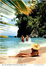 Vintage postcard: Beautiful Jamaica - Sun, Sand, and Sea picture