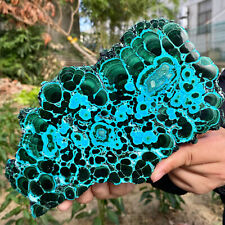 2.2LB Top natural silica, malachite, quartz crystal, and sheet-like mineral spec picture