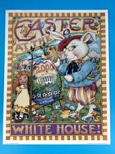 The White House Easter Egg Roll 2000 Commemorative Poster Print MARY ENGELBREIT picture
