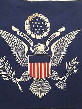 Vintage Americana E. Pluribus Unum Flag Navy America 13 Stars United States  picture