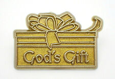 God's Gift Vintage Lapel Pin picture