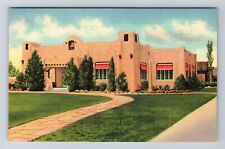 Albuquerque NM-New Mexico, Public Library, Antique, Vintage PC Souvenir Postcard picture
