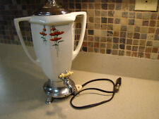 Vintage ROYAL ROCHESTER Porcelain Urn Coffee Percolator picture
