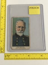 1910 E2 Lauer & Suter Co. Navy Candy Card Antique Rear Admiral Geo A Converse picture